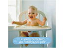 Kit com 12 Pacotes de  Lenços Umedecidos Pampers Aroma de Bebê de 48 Unidades