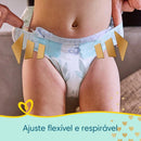 Kit Fralda Pampers Premium Care Jumbo Tamanho M com 160 unidades