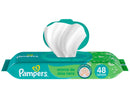 Kit com 12 Pacotes de Lenços Umedecidos Pampers Aroma de Aloe Vera de 48 Unidades