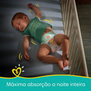 Kit 4 Fraldas Pampers Confort Sec Super tamanho M com 140 unidades + G com 120 unidades