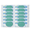 Kit com 12 Pacotes de Lenços Umedecidos Pampers Higiene Completa de 48 Unidades