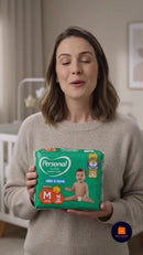 Kit 10 Pacotes Fralda Descartável Personal Baby Jumbinho RN a P,M,G,XG,XXG