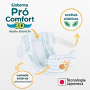 Kit 5 Fraldas Descartável Infantil Personal Baby 5 Pacotes Proteção Conforto Bebê + 1 Sabonete