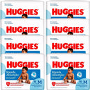 8 Pacotes da Fralda Descartável Huggies Rápida Absorção Tamanho M