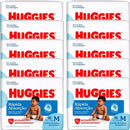 KIT 10 Fraldas Huggies Rápida Absorção  - 10 Pacotes