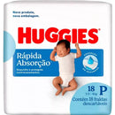 KIT 3 Fraldas Huggies Rápida Absorção - 3 Pacotes