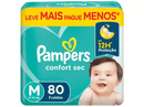 Kit com 3 Pacotes de Fraldas Pampers Confort Sec