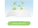 Kit com 12 Pacotes de Lenços Umedecidos Pampers Aroma de Aloe Vera de 48 Unidades