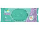 Kit com 12 Pacotes de Lenços Umedecidos Pampers Aroma de Lavanda de 48 Unidades
