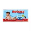 KIT 3 Fraldas Descartável Huggies Tripla Proteção Hiper Média - 3 Pacotes com 92 Fraldas - Total de 276 Tiras