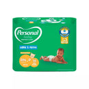 Kit 10 Pacotes Fralda Descartável Personal Baby Jumbinho RN a P,M,G,XG,XXG