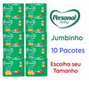 Kit 10 Pacotes Fralda Descartável Personal Baby Jumbinho RN a P,M,G,XG,XXG